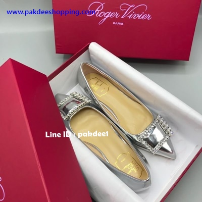 ٻҾ2 ͧԹ : Roger vivier Gommettine Strass Buckle Ballerinas Ẻش ҹҡ