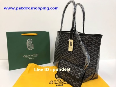 ٻҾ2 ͧԹ : Goyard Shopping bag Original  size 35 cm ҹ˹ѧ ´͹