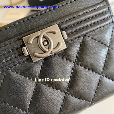 ٻҾ2 ͧԹ : Chanel Boy Card Holder original ˹ѧ ҹ¹´ ͹