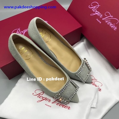 ٻҾ3 ͧԹ : Roger vivier Gommettine Strass Buckle Ballerinas Ẻش ҹҡ