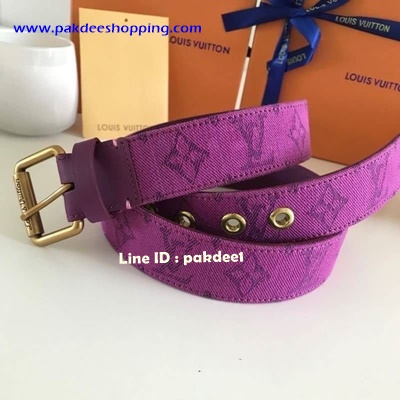 ٻҾ3 ͧԹ : Louis Vuitton Signature 35 MM Belt original ҹҡ ҹôշش