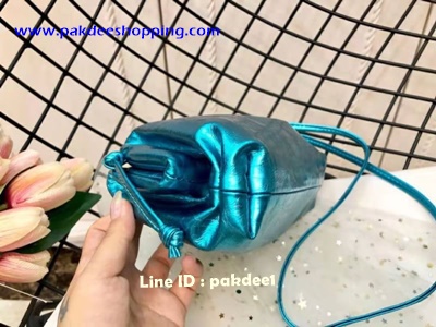 ٻҾ3 ͧԹ : Bottega Veneta Pouch small leather clutch Hiend Size 22 cm ҹ˹ѧ ´͹