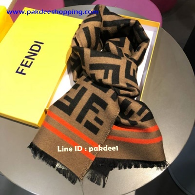 ٻҾ3 ͧԹ : Fendi Scarf Hiend Size 36X 180 cm ͼҹ ҹ͹ͧش