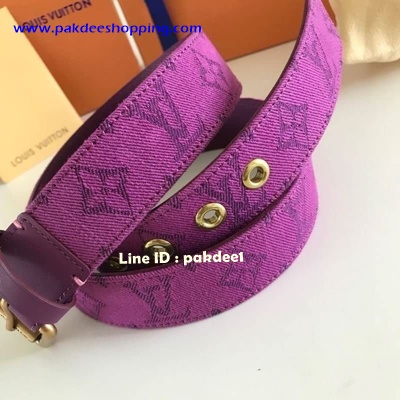 ٻҾ4 ͧԹ : Louis Vuitton Signature 35 MM Belt original ҹҡ ҹôշش