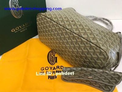 ٻҾ4 ͧԹ : Goyard Shopping bag Original  size 35 cm ҹ˹ѧ ´͹