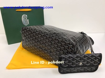 ٻҾ4 ͧԹ : Goyard Shopping bag Original  size 35 cm ҹ˹ѧ ´͹