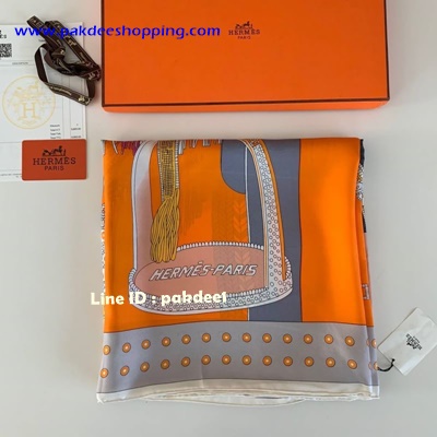 ٻҾ4 ͧԹ : Hermes Scarf size 132x132 ͼҹ ҹ͹ ôش