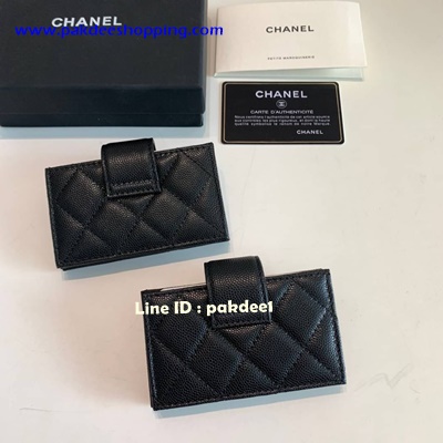 ٻҾ4 ͧԹ : Chanal Card Holder original size 10.5 cm ҹ˹ѧ ҹ͹ ҹôش