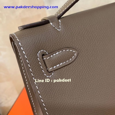 ٻҾ5 ͧԹ : Hermes Kelly pochette bag  Original size 22 cm ҹ˹ѧ ҹ͹ ҹ