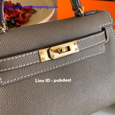 ٻҾ5 ͧԹ : Hermes kelly Epsom skin mini Hiend size 20 cm ҹ˹ѧ ´͹