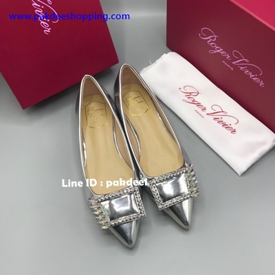 ٻҾ6 ͧԹ : Roger vivier Gommettine Strass Buckle Ballerinas Ẻش ҹҡ