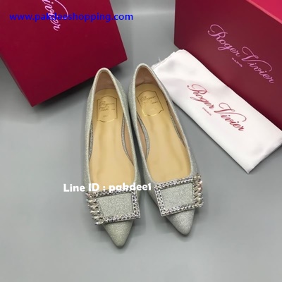 ٻҾ6 ͧԹ : Roger vivier Gommettine Strass Buckle Ballerinas Ẻش ҹҡ