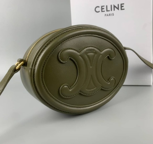 ٻҾ6 ͧԹ : Celine Oval Purse Calfskin(Ori)